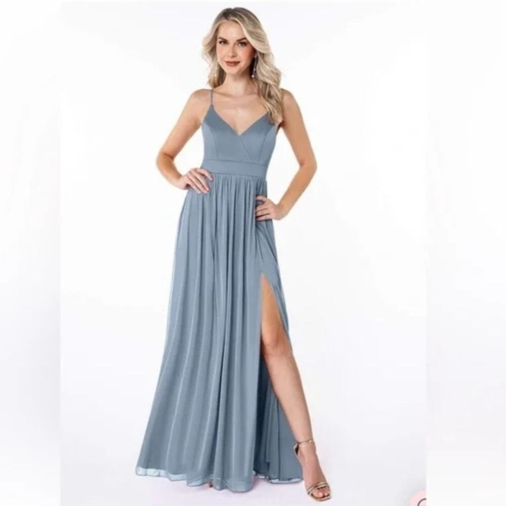 Elegant Blue Evening Gown